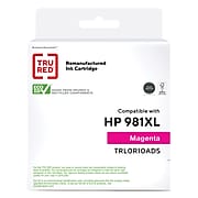 TRU RED™ Remanufactured Magenta High Yield Ink Cartridge Replacement for HP 981X (L0R10A)
