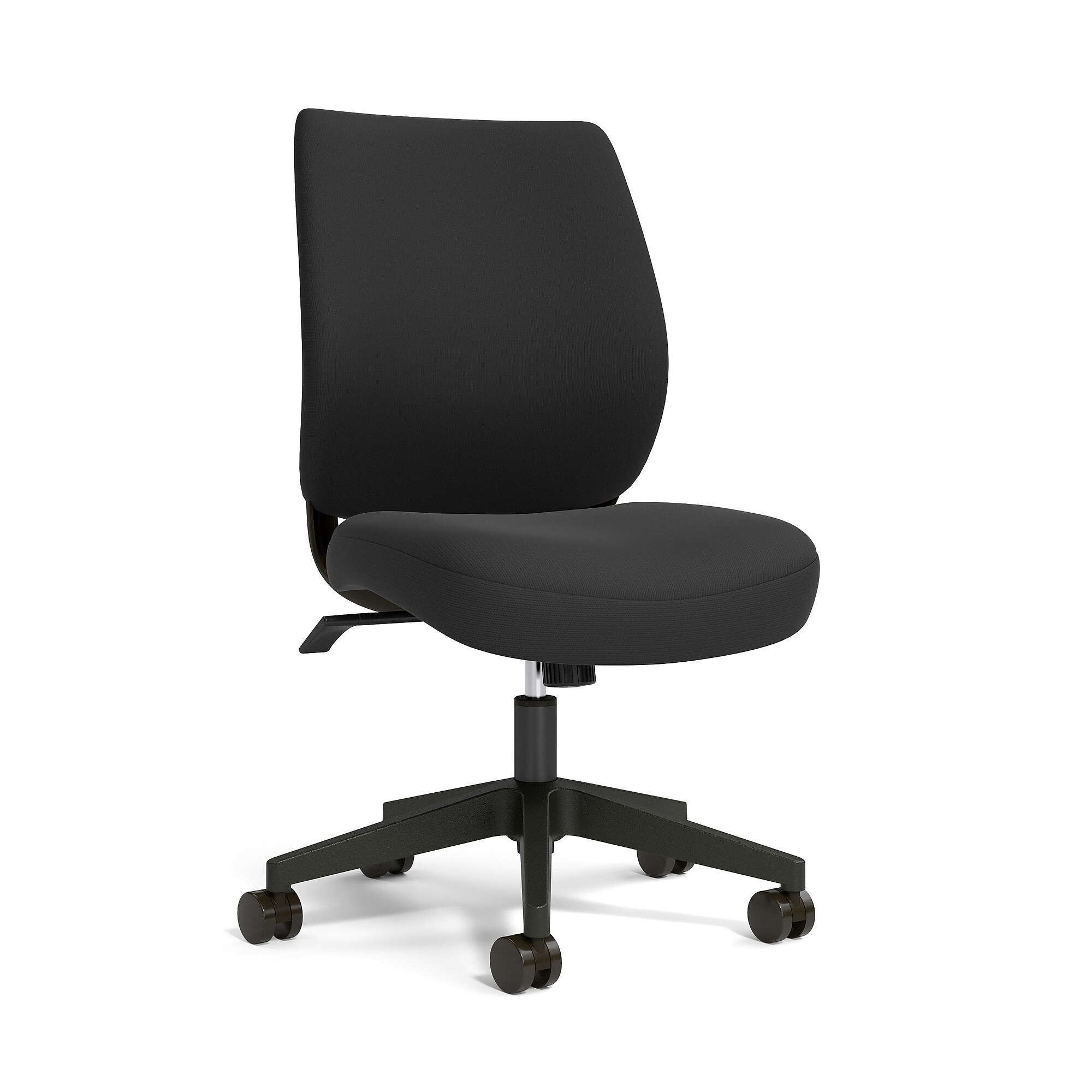 Staples Ergonomic Task Chair, Fabric, Black Sansujyuku sansujyuku.com