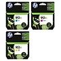 HP 951XL Cyan/Magenta/Yellow High Yield Ink Cartridge, 3/Pack (CR314FNXL-VB)~#|#~s1194542_sc7
