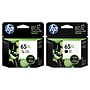 HP 65XL Black/Tri-Color High Yield Ink Cartridge, 2/Pack (T0A36ANXL-VB)~#|#~s1194552_sc7