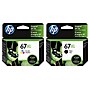 HP 67XL Black/Tri-Color High Yield Ink Cartridge, 2/Pack (3YP29ANXL-VB)~#|#~s1194553_sc7