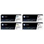 HP 201X Black/Cyan/Magenta/Yellow High Yield Toner Cartridge, 4/Pack (CF253XMXL-VB)~#|#~s1194554_sc7