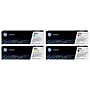 HP 131X/131A Black HIgh Yield and Cyan/Magenta/Yellow Standard Yield Toner Cartridge, 4/Pack (CF210AQ1XL-VB)~#|#~s1194556_sc7