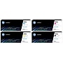 HP 414A Black/Cyan/Magenta/Yellow Standard Yield Toner Cartridge, 4/Pack (CF202A-VB)~#|#~s1194557_sc7