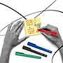 TRU RED™ Permanent Marker, Fine Tip, Green, 12/Pack (TR54542)~#|#~s1194653_sc7