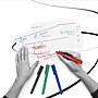 TRU RED™ Permanent Markers, Ultra Fine Tip, Blue, 12/Pack (TR54537)~#|#~s1194660_sc7