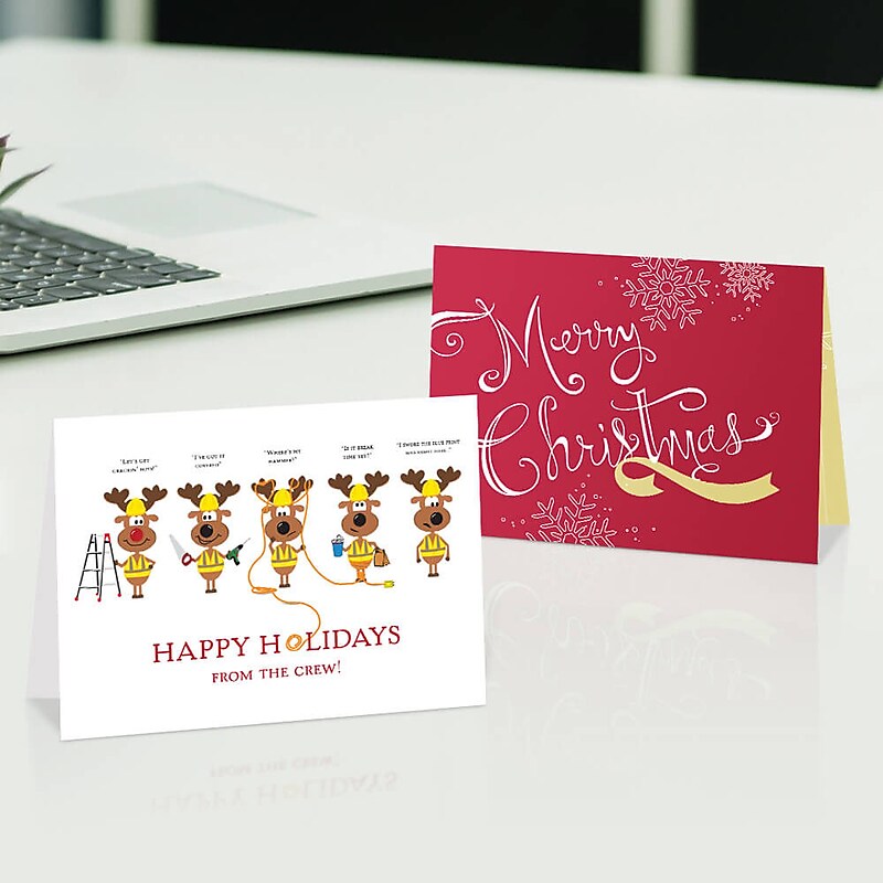 Custom Executive Holiday Cards by Staples® Print Services image 1