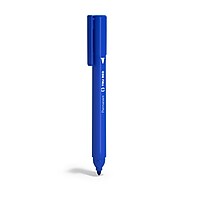 12-Pack TRU RED Fine Tip Water Resistant Pen Permanent Markers (Blue)