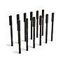 TRU RED™ Ballpoint Gripped Pens, Medium Point, 1.0mm, Black, Dozen (TR52864-CC)~#|#~s1195009_sc7