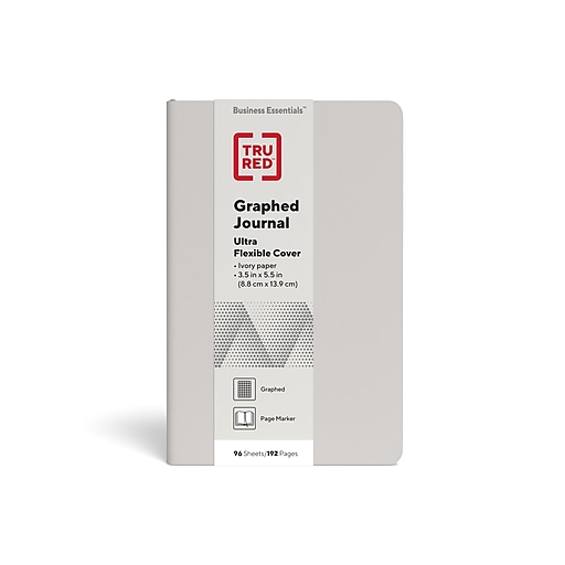 NEW TRU RED BUSINESS RULED JOURNAL FLEXIBLE COVER 5.5" X 8" 128 SHEETS/ N6-1 NEW TRU RED BUSINESS RULED JOURNAL FLEXIBLE COVER 5.5" X 8" 128 SHEETS/ N6-1