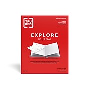 TRU RED™ Large Explore Journal, Dotted, Black (TR58430-CC)
