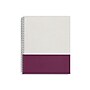 TRU RED™ Large Hard Cover Ruled Notebook, Gray/Purple (TR55739)~#|#~s1195601_sc7