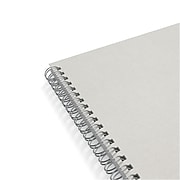 TRU RED™ Medium Hard Cover Ruled Notebook, Gray/Purple (TR55742)