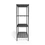 Coastwide Professional™ 4-Shelf Wire Unit, 48"W, Black (CW25476)~#|#~s1195938_sc7
