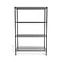 Coastwide Professional™ 4-Shelf Wire Unit, 48"W, Black (CW25476)~#|#~s1195943_sc7