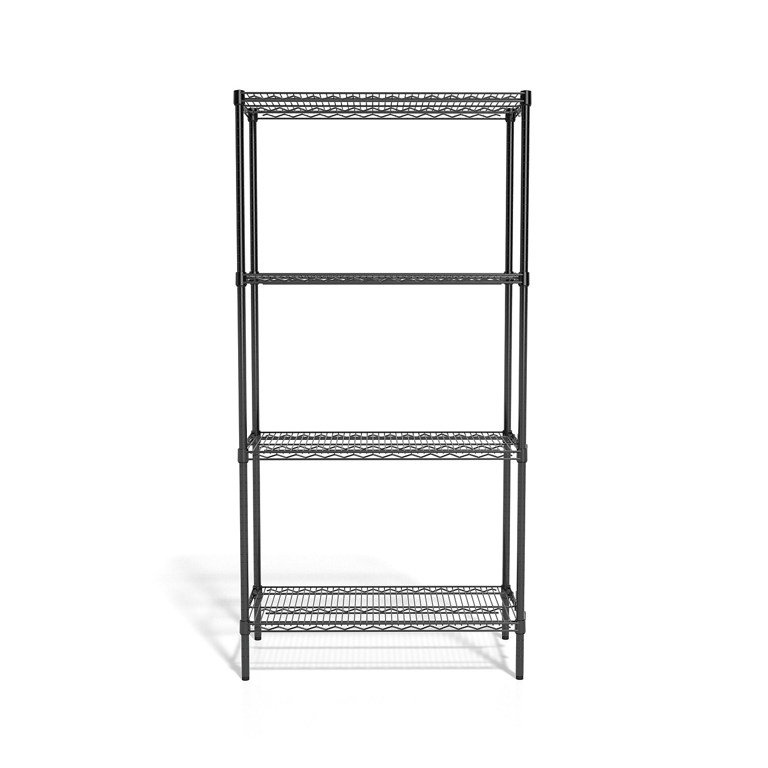 Staples 4Shelf Wire Shelving Storage Unit (72" x 36" x 18") 810835 eBay