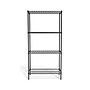 Coastwide Professional™ 4-Shelf Wire Unit, 36"W, Black (CW25470)~#|#~s1195945_sc7