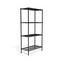 Coastwide Professional™ 4-Shelf Wire Unit, 36"W, Black (CW25470)~#|#~s1195947_sc7