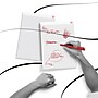 Staples Notepad, 8.5" x 11" (US letter), Wide Ruled, White, 50 Sheets/Pad, Dozen Pads/Pack, 6 Packs/Case (TR57334CT)~#|#~s1195950_sc7