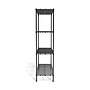 Coastwide Professional™ 4-Shelf Wire Unit, 48"W, Black (CW25471)~#|#~s1196004_sc7