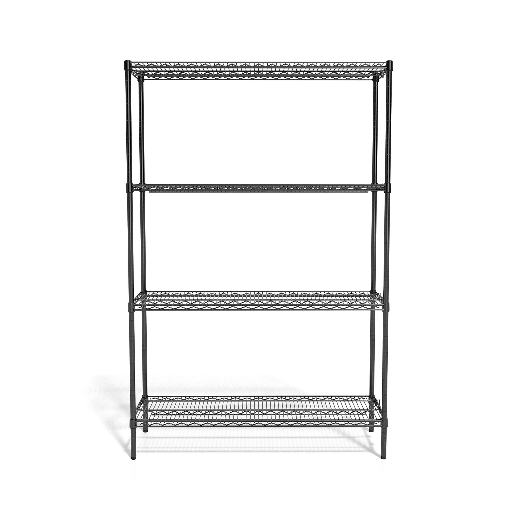 Coastwide Professional 4-Shelf Wire Unit, 48″W, Black (CW25471) Sansujyuku sansujyuku.com