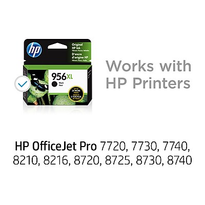 HP 956XL Black High Yield Ink Cartridge, Prints Up to 3,000 Pages (L0R39AN#140) Sansujyuku sansujyuku.com