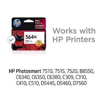 HP 564XL Photo Ink High Yield Ink Cartridge (CB322WN#140)