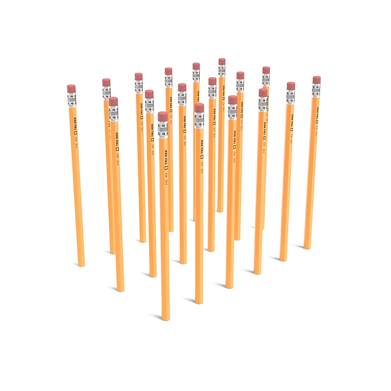 TRU RED™ Wooden Pencil, 2.2mm, #2 Medium Lead, 48/Pack (TR58561) image 1