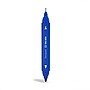 TRU RED™ Pen Permanent Markers, Twin Tip, Blue, 12/Pack (TR57831)~#|#~s1197419_sc7