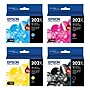 Epson T202XL Black/Cyan/Magenta/Yellow High Yield Ink Cartridge, 4/Pack (T202BCMYXL-VB)~#|#~s1197774_sc7