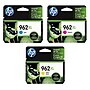 HP 962XL Cyan/Magenta/Yellow High Yield Ink Cartridge, 3/Pack (3YP00ANXL3PK-VB)~#|#~s1197807_sc7