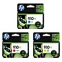 HP 910XL Cyan/Magenta/Yellow High Yield Ink Cartridge, 3/Pack (3YN97ANXL3PK-VB)~#|#~s1197808_sc7