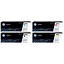 HP 206A Black/Cyan/Magenta/Yellow Standard Yield Toner Cartridge, 4/Pack (W20114A-VB)~#|#~s1197822_sc7