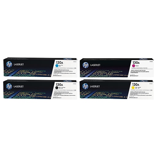 Efternavn Trin jeg lytter til musik HP 130A Black/Cyan/Magenta/Yellow Standard Yield Toner Cartridge, 4/Pack  (CF354A-VB) | Staples