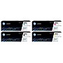 HP 206X Black/Cyan/Magenta/Yellow High Yield Toner Cartridge, 4/Pack (W2114X-VB)~#|#~s1197824_sc7