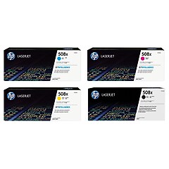 HP 508X Black High Yield Toner Cartridge, Prints Up to