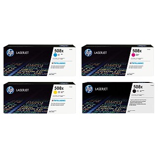 hp 純正トナー　508X 508A イエロー　マゼンタ　シアン　まとめて HP 508A Cyan/Magenta/Yellow Standard Yield Toner Cartridge