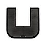 Coastwide Professional™ Toilet Floor Mat, 17.5" x 20.5", Black, 6/Carton (CW24768)~#|#~s1197888_sc7