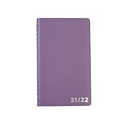 2021-2022 TRU RED™ Academic 3" x 6" Weekly & Monthly Planner, Purple (TR25503-21)