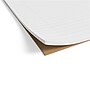 TRU RED Notepad, 8.5" x 11", Wide Ruled, White, 50 Sheets/Pad, 6 Pads/Pack (22929-US)~#|#~s1199032_sc7