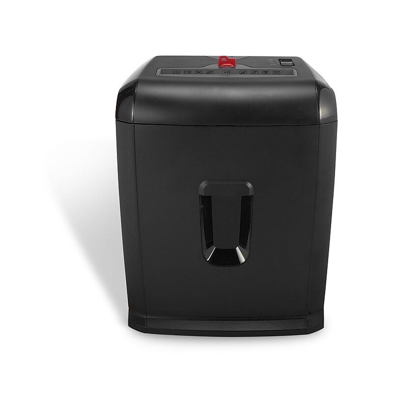Staples 10-Sheet Cross-Cut Shredder (SPL-BXC102A) image 1