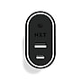 NXT Technologies™ Universal 2-Port USB-C and USB-A Phone Charger, Black (NX54344)~#|#~s1199362_sc7