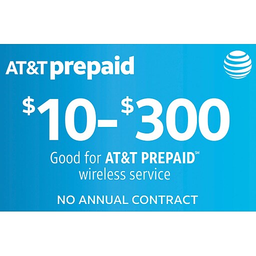 AT&T Prepaid Airtime Cards at Staples