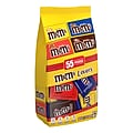 M&M's Lovers Snack Size Variety Milk Chocolate Pieces, 30.05 oz., 55 (MMM56025/51793)
