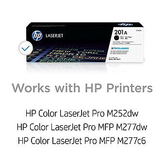 HP 201 Black Standard Yield Toner Cartridge (CF400A)