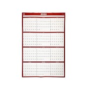 2022 TRU RED™ 24" x 36" Yearly Wall Calendar, Red (TR53903-22)