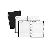 2022 TRU RED™ 8" x 11" Daily Appointment Book, Black (TR21487-22)