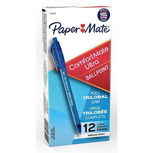 Paper Mate ComfortMate Ultra Retractable Ballpoint Pen, Medium Point