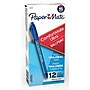 Paper Mate ComfortMate Ultra Retractable Ballpoint Pen, Medium Point, Blue Ink, Dozen (6310187)~#|#~s1201222_sc7