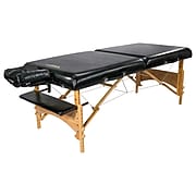 Master Massage Gibraltar LX 32" Black Portable Massage Table (22274)